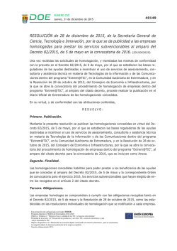 DOE 2011 - Nº 238.qxd - Diario Oficial de Extremadura