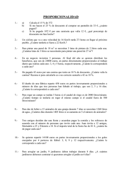 PROPORCIONALIDAD - lasmatesdejorge