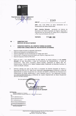 PMG - Hospital Dr. E. Torres G.