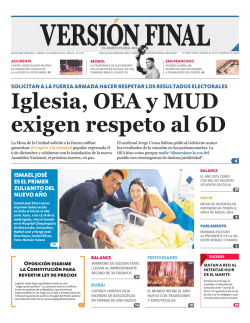 Descarga - Versi&oacute;n Final