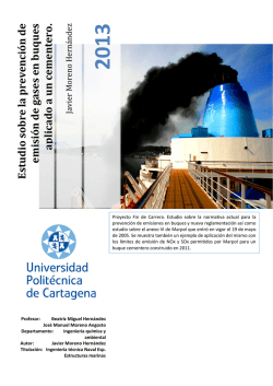 Sistema de reducci&oacute;n de emisiones SOx