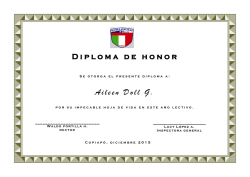 Diplomas Honor