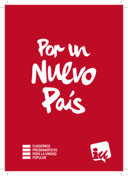unidad popular - Izquierda Unida