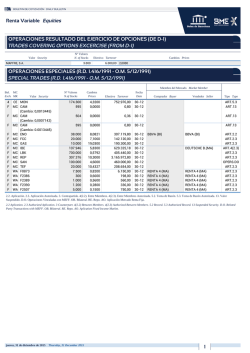 OPERACIONES ESPECIALES (R.D. 1.416/1991