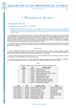 Boletín Oficial del Principado de Asturias