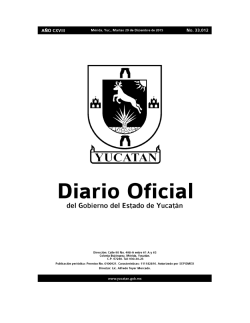 Untitled - Gobierno del Estado de Yucatán
