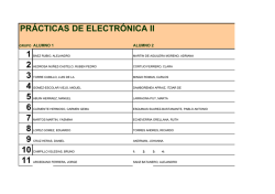 PRÁCTICAS DE ELECTRÓNICA II