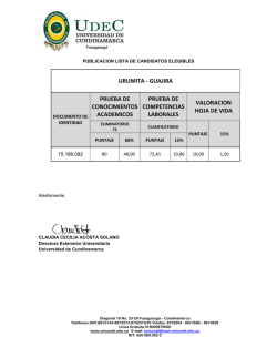 urumita - Universidad de Cundinamarca