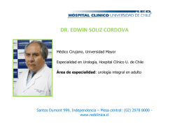DR. EDWIN SOLIZ CORDOVA - Hospital Clínico de la Universidad