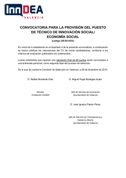 economía social - InnDEA Valencia