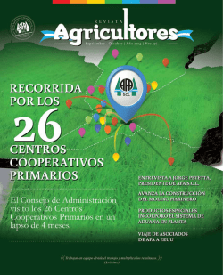º - AFA - Agricultores Federados Argentinos