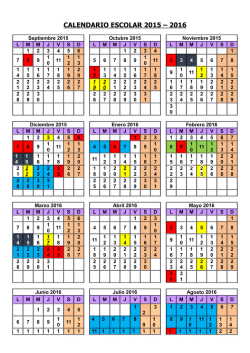 Calendario Escolar 2006/2007