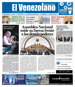Edición 284 - El Venezolano de Panamá