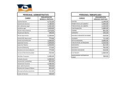 TABLAS SALARIALES CODIGO TRABAJO Y SENRES