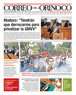 Descargar PDF - Correo del Orinoco