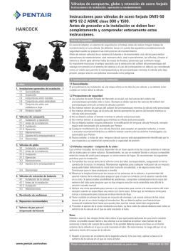 Hancock Gate Valves, Welded Bonnet (gate)