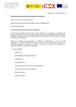 Convocatoria PDF - ICEX España Exportación e Inversiones