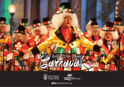 Patrocinio - Las Palmas - Carnaval Las Palmas de Gran Canaria