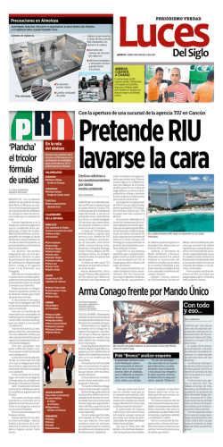 Arma Conago frente por Mando &Uacute;nico