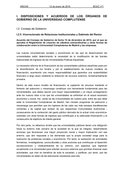 i. disposiciones y acuerdos de los órganos de gobierno de la