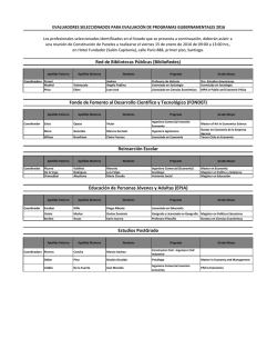Educación de Personas Jóvenes y Adultas (EPJA) Estudios
