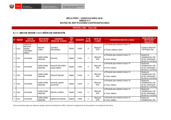 A.1.1. BECAS DESDE 3 A 5 AÑOS DE DURACIÓN