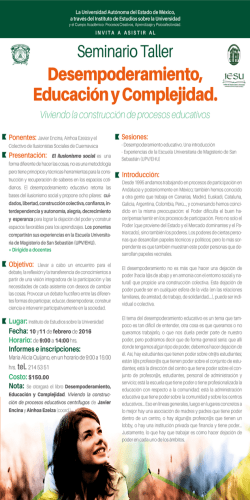 Ver Convocatoria - Universidad Autónoma del Estado de México