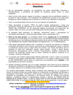 Beca Jóvenes en Acción - cgemsyscyt