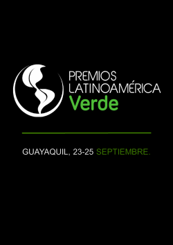 Descargar PDF - Premios Latinoamérica Verde 2015