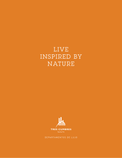 LIVE INSPIRED By NATURE