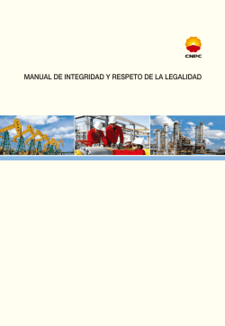 MANUAL DE INTEGRIDAD Y RESPETO DE LA LEGALIDAD