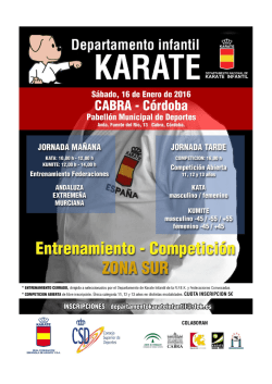 216-01 - Federación Extremeña de Karate y DA