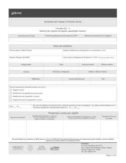 formato PDF - Secretaría del Trabajo y Previsión Social