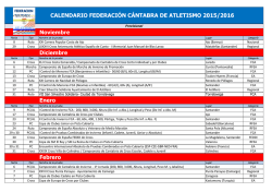 Calendario FCA-2016