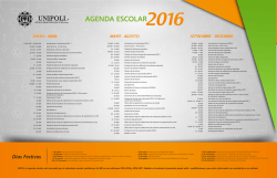 AGENDA ESCOLAR 2016 - Universidad Politécnica de Durango