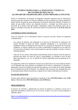 Información - Universidad de Huelva