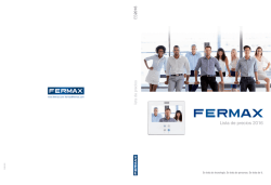 Lista de precios 2016