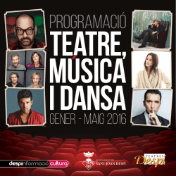 teatre mercè rodoreda - Ajuntament de Sant Joan Despí