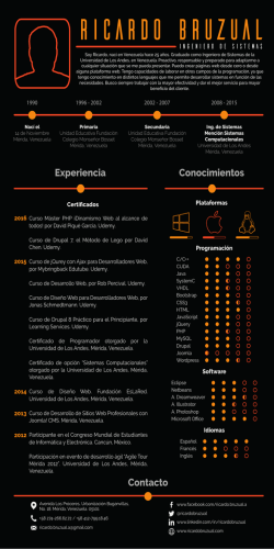 Descargar Curriculum