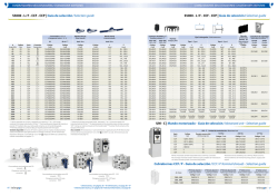 S5000 - L / F - CCF - CCP | Guía de selección / Selection guide