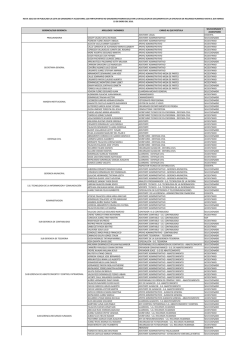 resultados finales - Municipalidad Distrital de Tambogrande