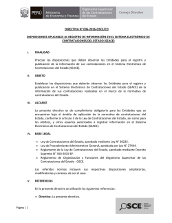 Directiva 006-2016-OSCE.CD Registro de informacion en el SEACE