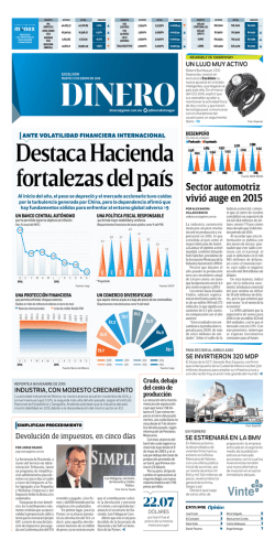 Sector automotriz vivió auge en 2015