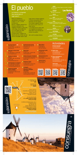 Mapa - Turismo Consuegra
