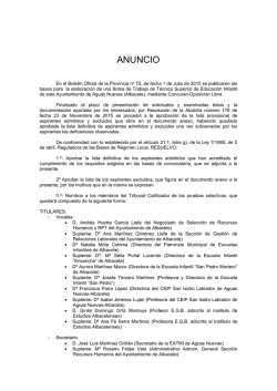 ver edicto completo - Ayuntamiento Aguas Nuevas