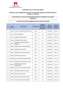 concurso de cas n° 663-2015-minjus asistente legal administrativo