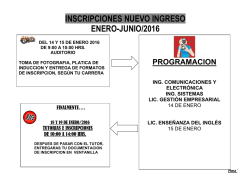 Nuevo Ingreso - Universidad de Guanajuato