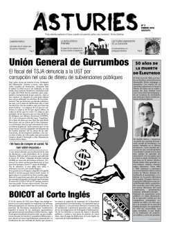 Unión General de Gurrumbos - Periódicu anarquista