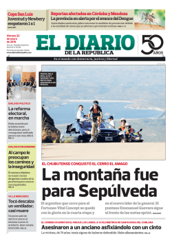 La montaña fue para Sepúlveda