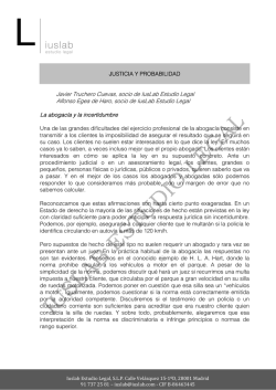 Javier Truchero Cuevas, socio de IusLab Estudio Legal Alfonso